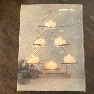 Christmas or Holiday candle stand